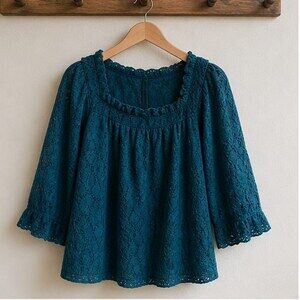 Teal Cami Blouse